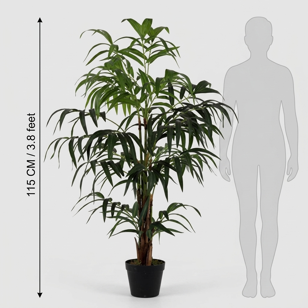 120cm Artificial Palm Trees Fake Patio Plant detail 3