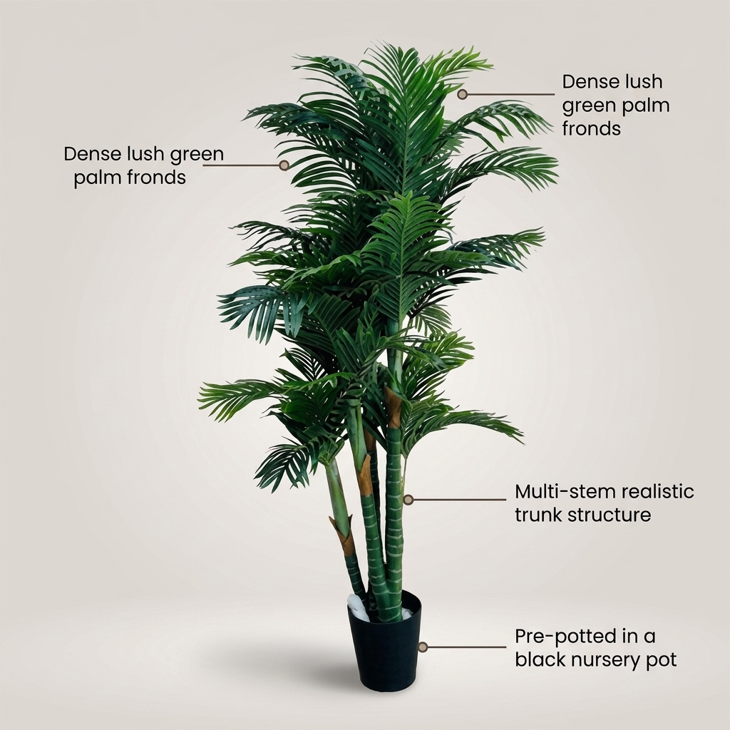 230cm Giant Artificial Palm Trees Fake Plant detail 5