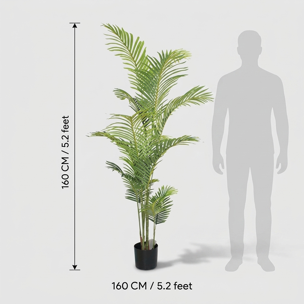160cm Artificial Palm Tree Fake Plant Decor detail 3