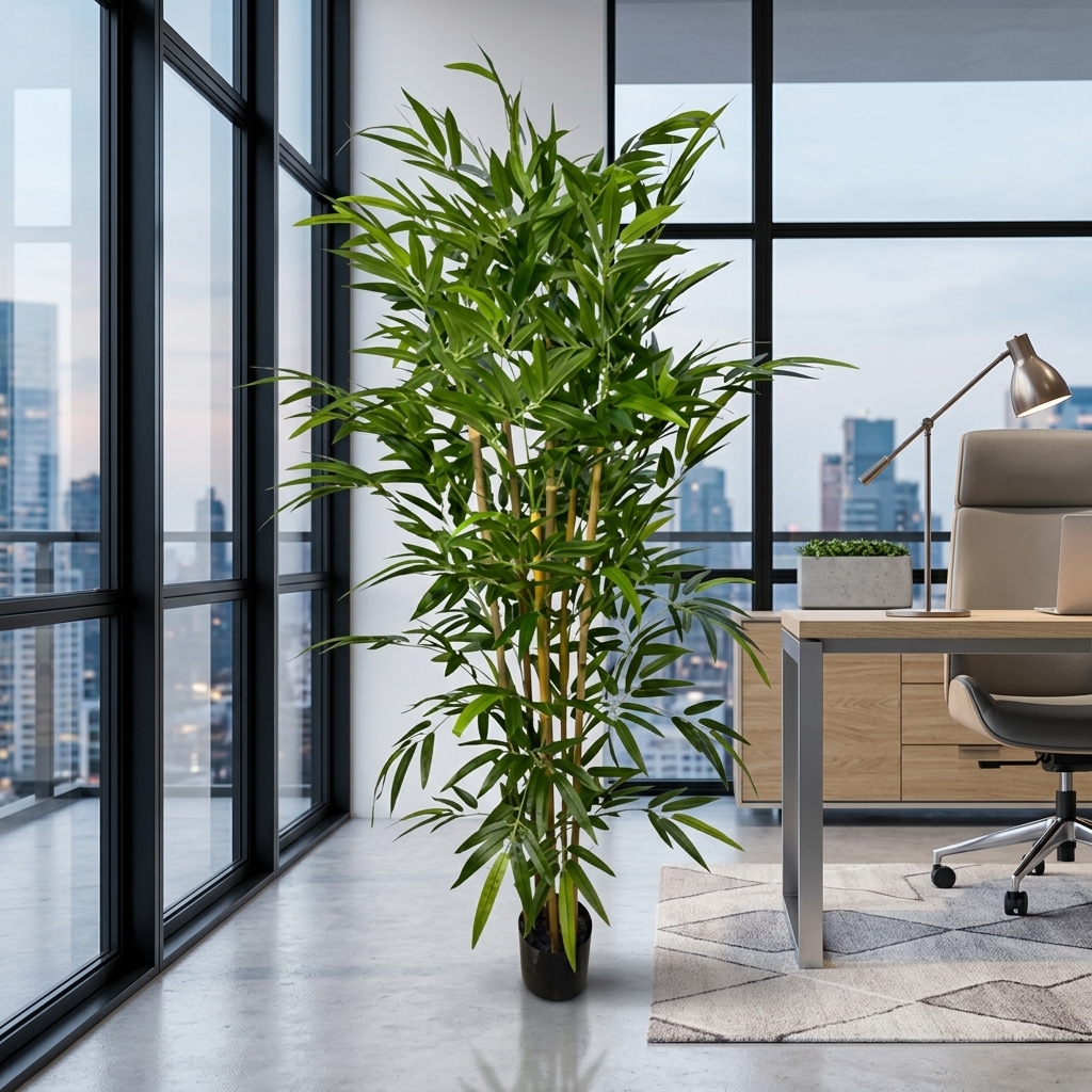 180cm Lush Artificial Bamboo Tree Artificial Plant detail 4