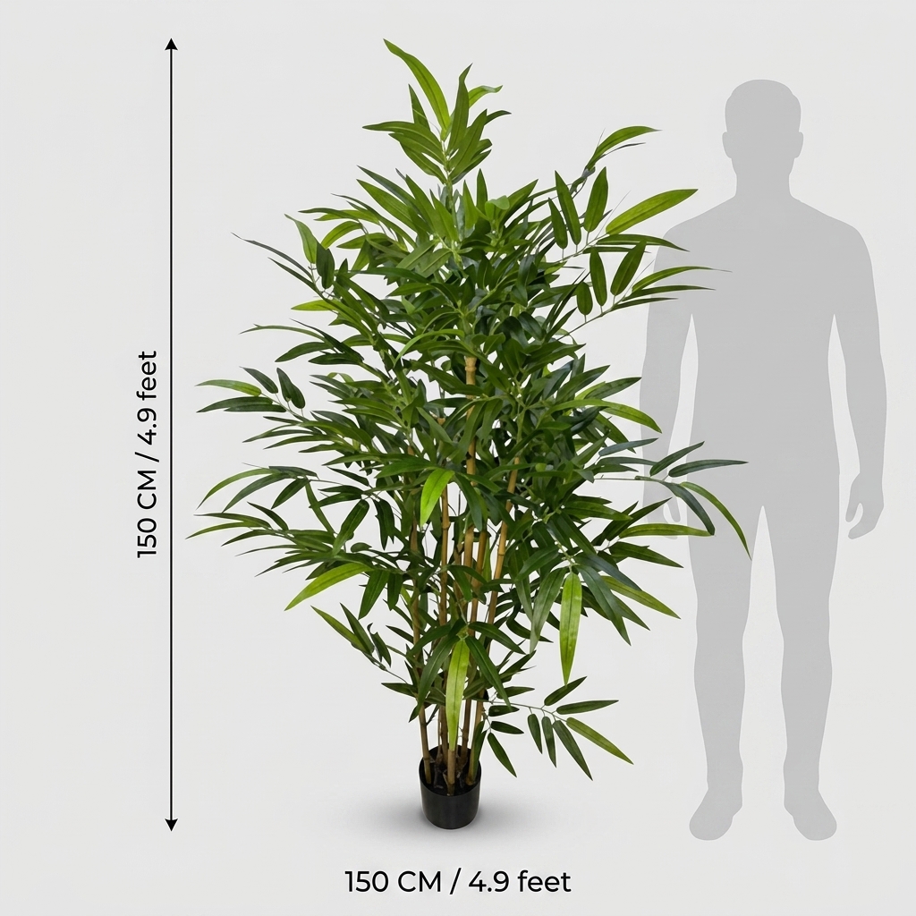 150cm Premium Artificial Bamboo Tree Fake Plant detail 3