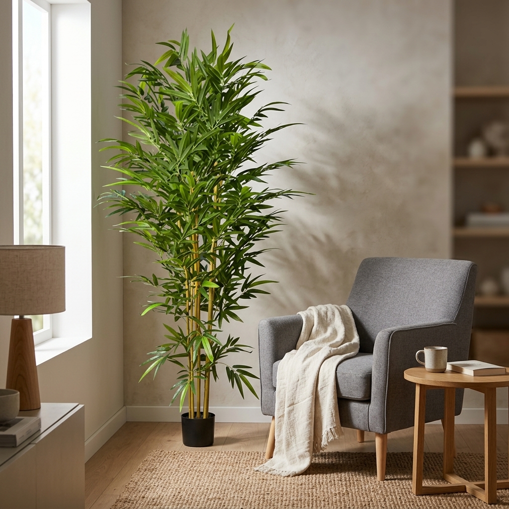 210cm Authentic Artificial Bamboo Tree Artificial Plant detail 3
