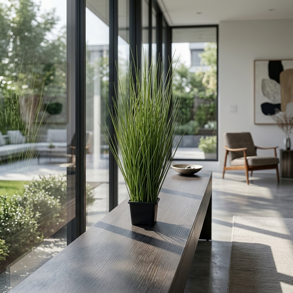70cm Dense Artificial Grass Plant detail 4