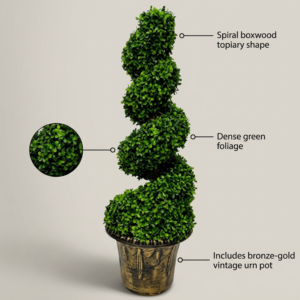 90cm Compact Artificial Bonsai Tree detail 2