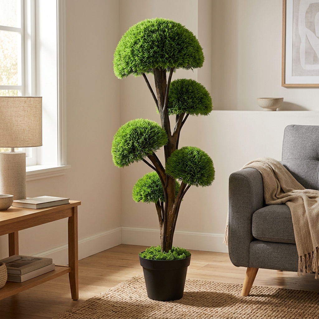125cm Vivid Artificial Bonsai Tree detail 2