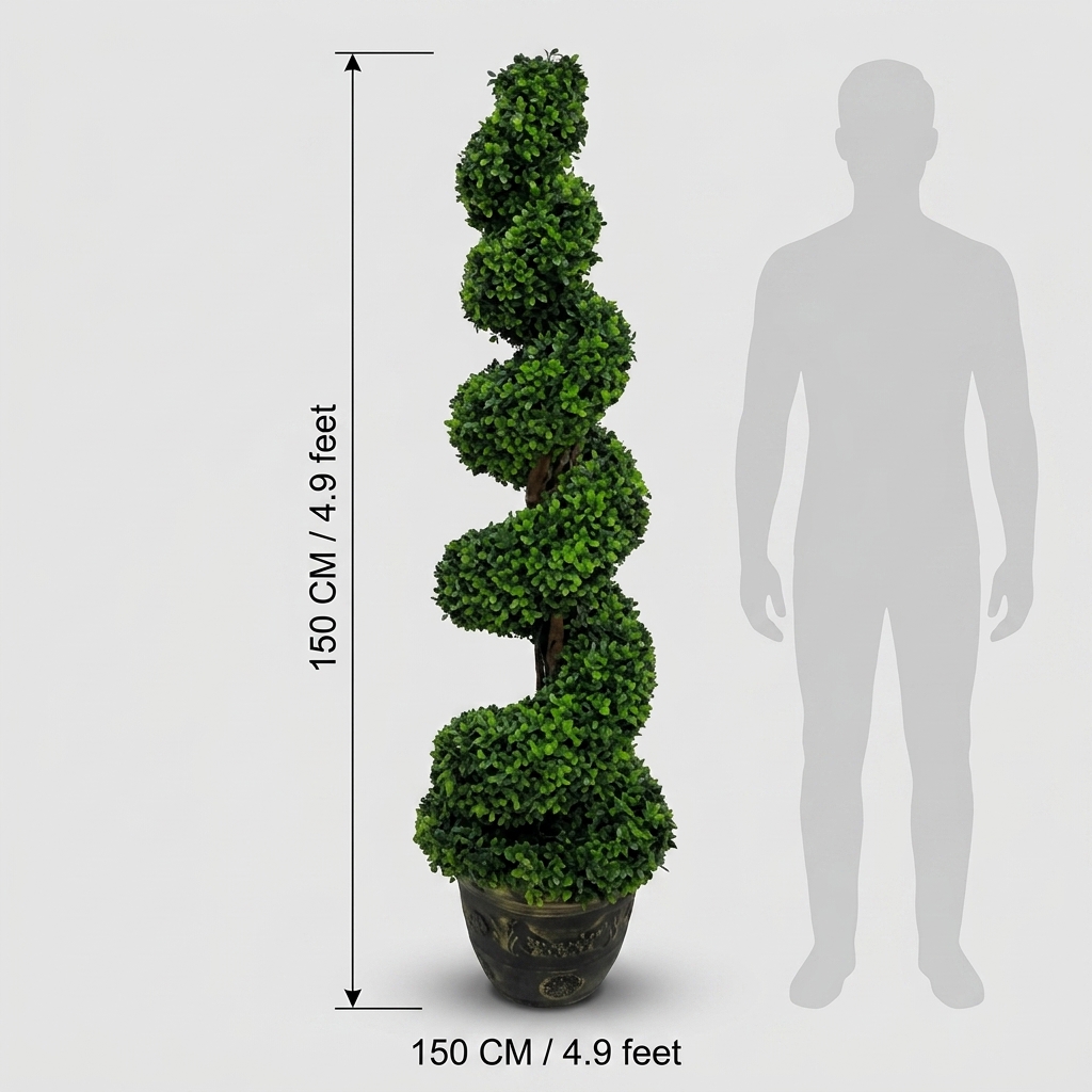 150cm Tall Artificial Bonsai Tree detail 3
