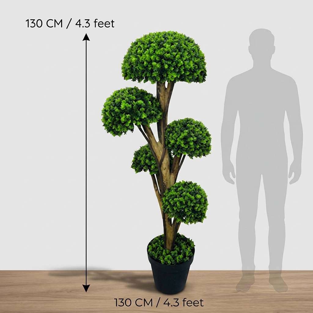 125cm Zen Artificial Bonsai Tree detail 3
