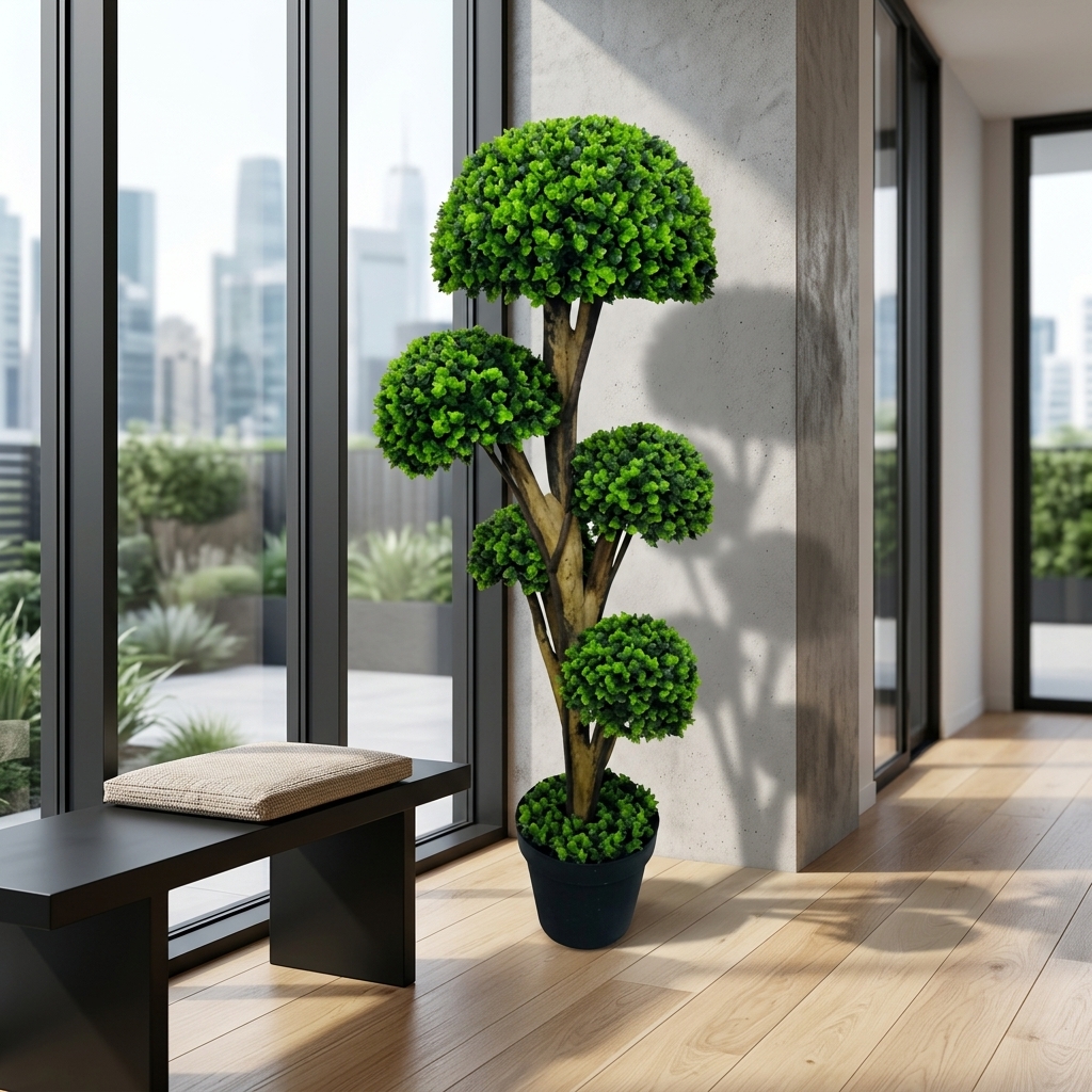 125cm Zen Artificial Bonsai Tree detail 4