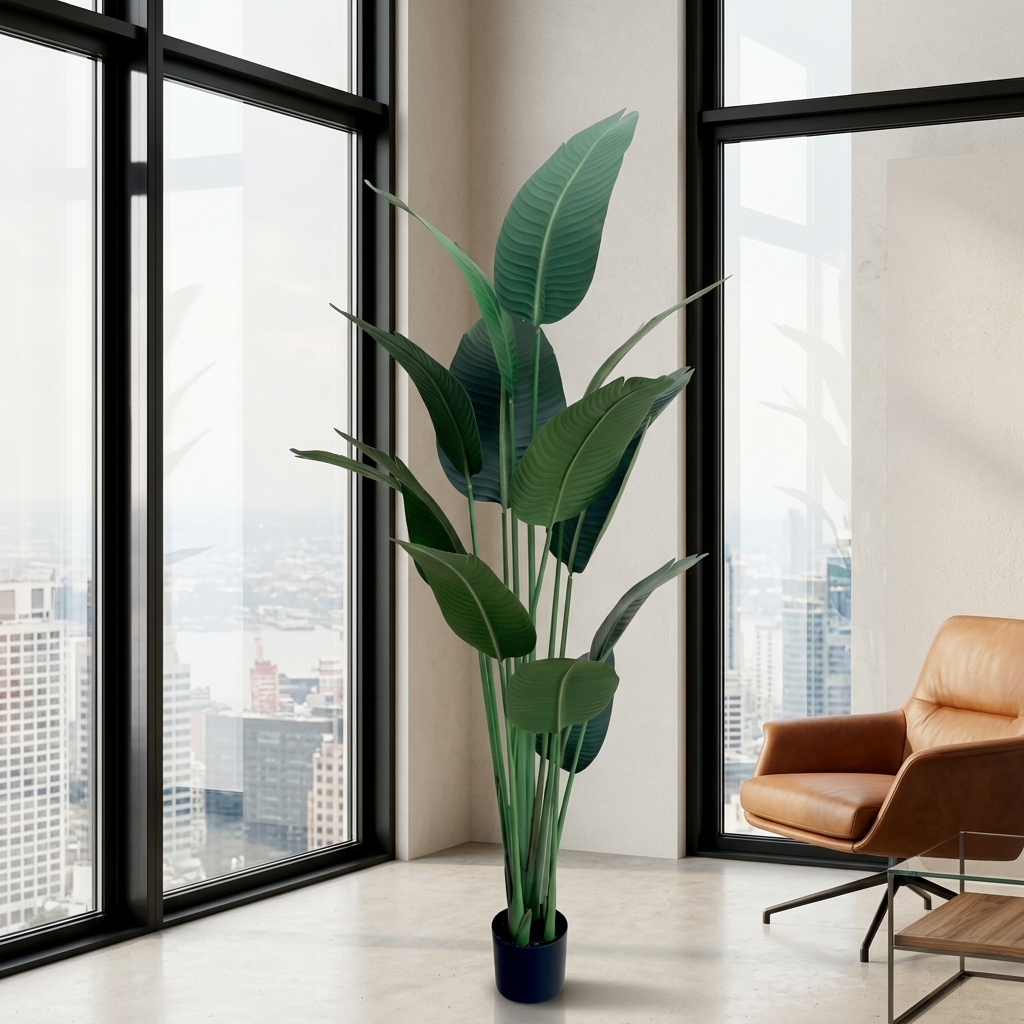 210cm Tall Artificial Paradise Plant Fake Plant detail 4