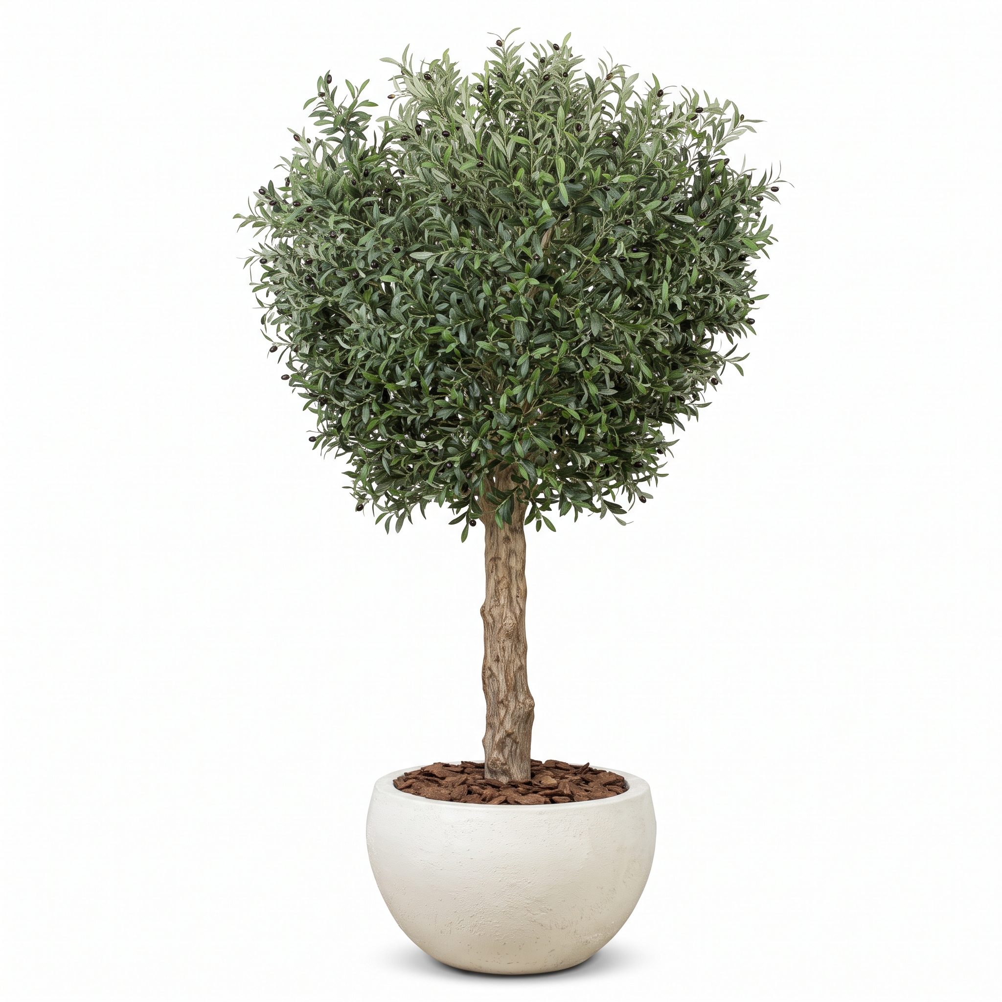 Custom 290cm Artificial Olive Tree in 87cm Bowl Planter