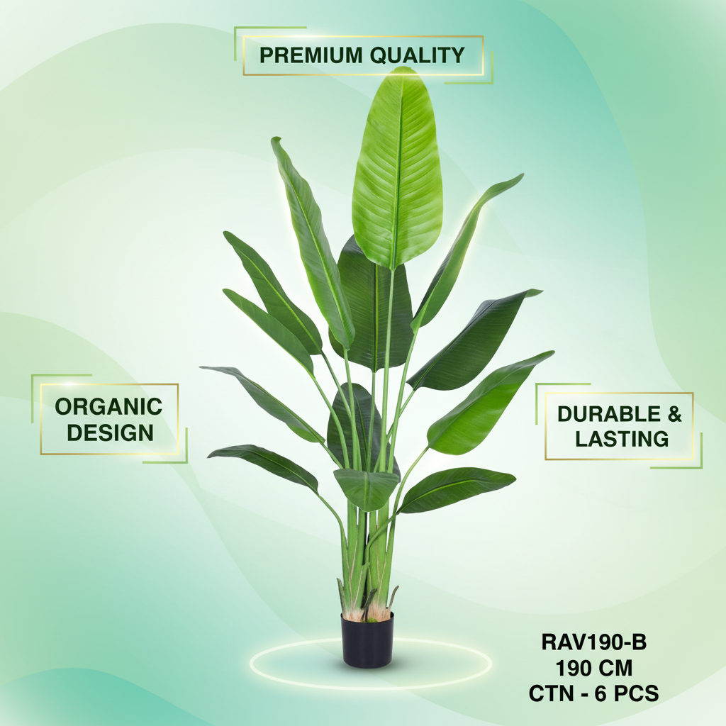 180cm Tall Artificial Paradise Plant Fake Plant
