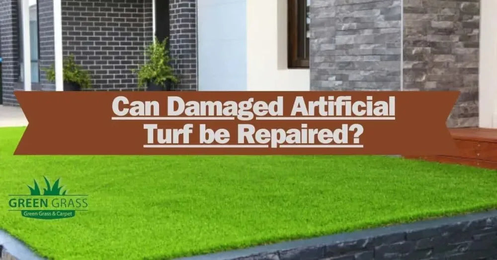 Can Damaged Artificial Turf be Repaired?